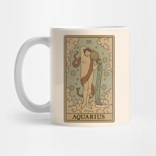 Aquarius Card Mug